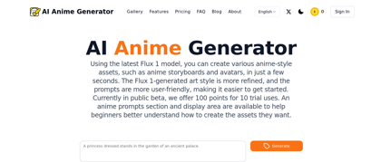 AI Anime Generator