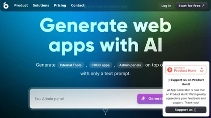 AI App Generator by UI Bakery