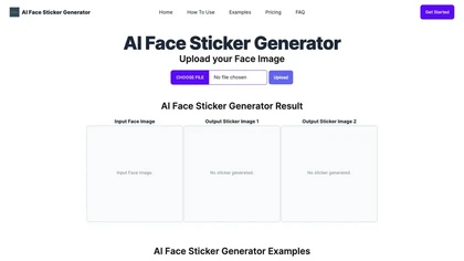 AI Face Sticker Generator