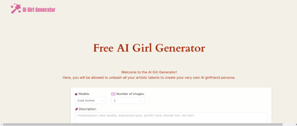 AI Girl generator