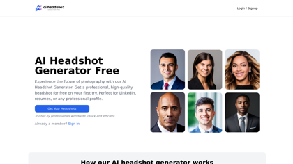 AI Headshot Generator Free