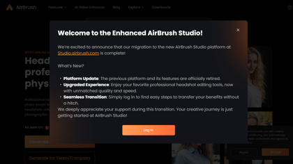 Airbrush AI Headshots