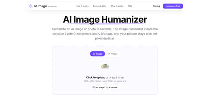 AI Image Humanizer