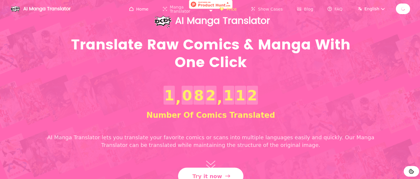 AI Manga Translator