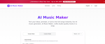 AI Music Maker