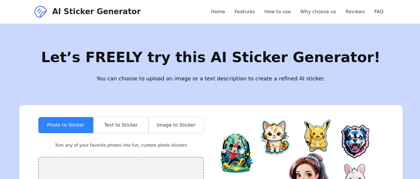 AI Sticker Generator