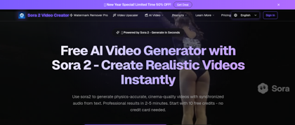 Sora 2 Video Generation