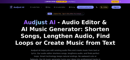 Audjust AI