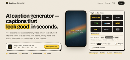 Captions Generator