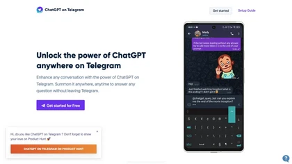 ChatGPT on Telegram