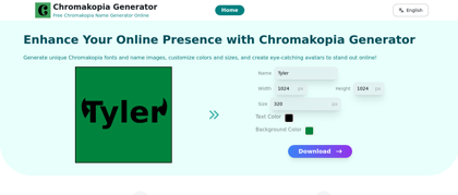 Chromakopia Generator