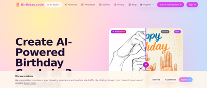 Create AI-Powered Birthday Cards in 3 Minutes
