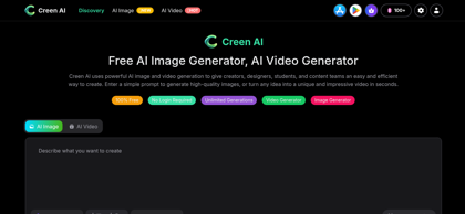 Creen AI: AI Image, AI Video