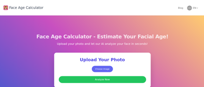 Face Age Calculator