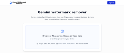 Gemini Watermark Remover