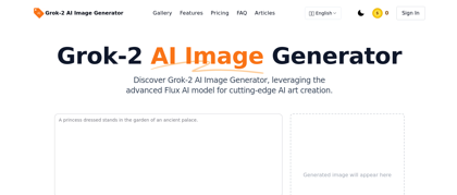 Grok-2 AI Image Generator