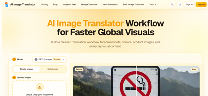 Image Translator Pixel-Perfect