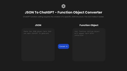 JSON To ChatGPT