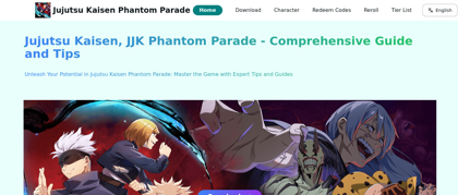 Jujutsu Kaisen Phantom Parade