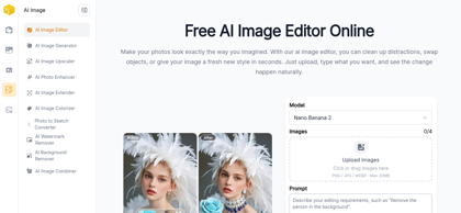 Live3D AI Image Editor