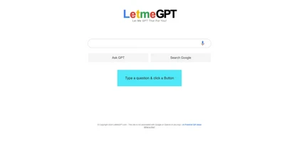 LetMeGPT