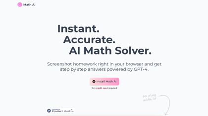 Math AI