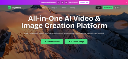 MojoMake AI Video & Image Studio