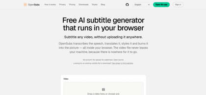 OpenSubs