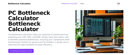 PC Bottleneck Calculator