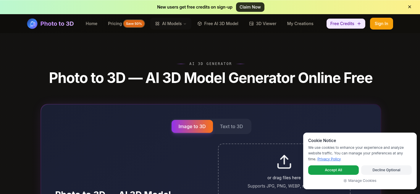 photo to 3d