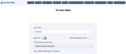 Piechartmaker