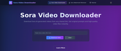 Sora Video Downloader