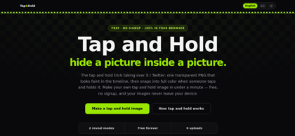 Tap And Hold
