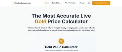 The Gold Calculator