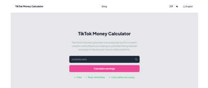 TikTok Money Calculator
