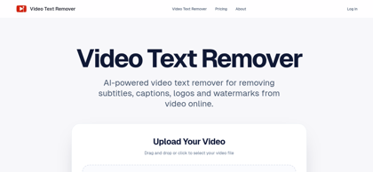 Video Text Remover